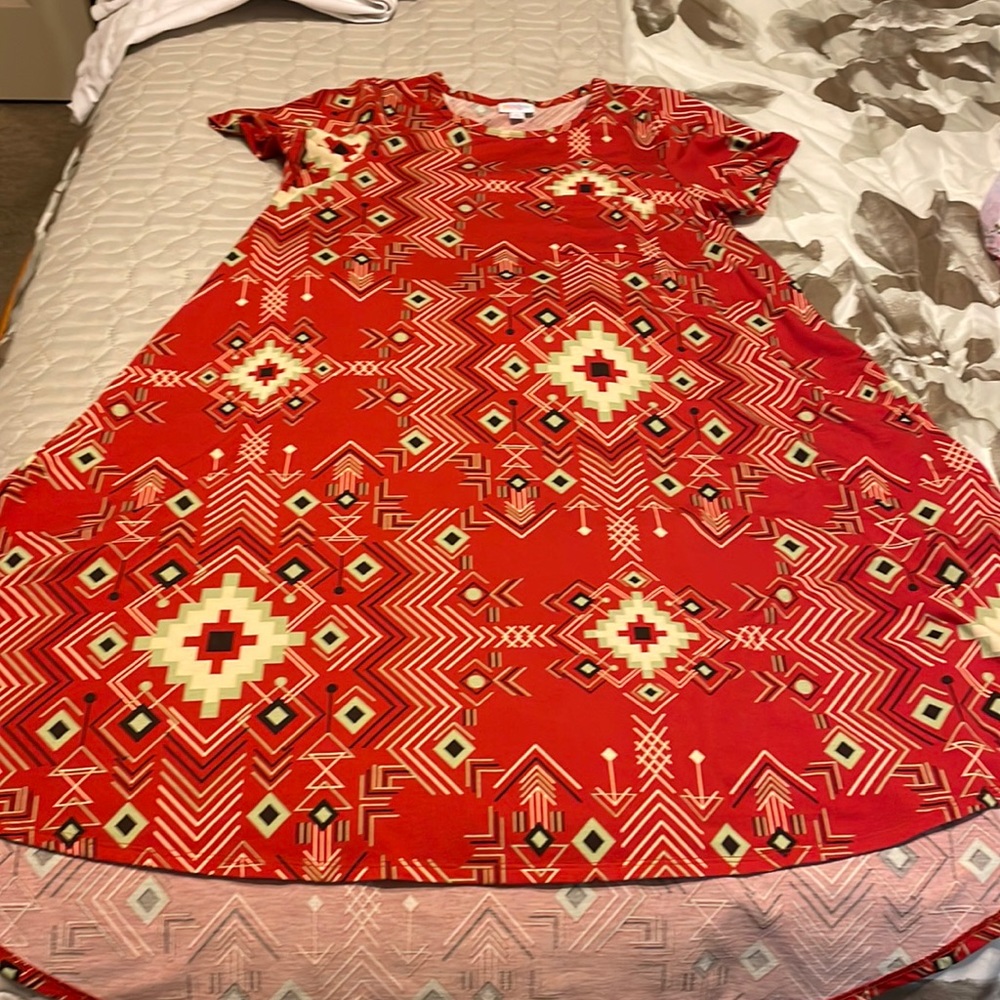 LulaRoe high low dress